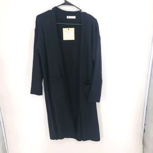 Black cardigan size S NWT